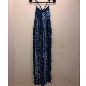 Patterned maxi dress